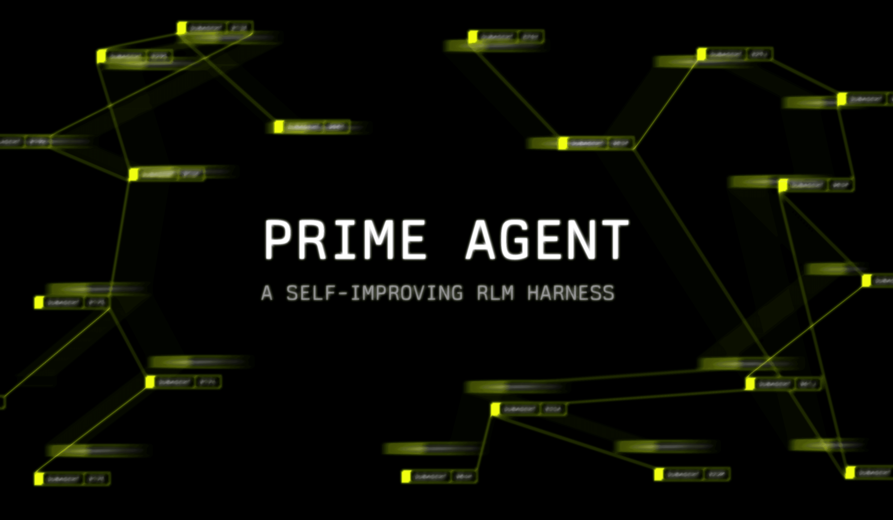 Prime Agent architecture with a network of recursive agents